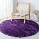 Modern Purple Geometric Rug